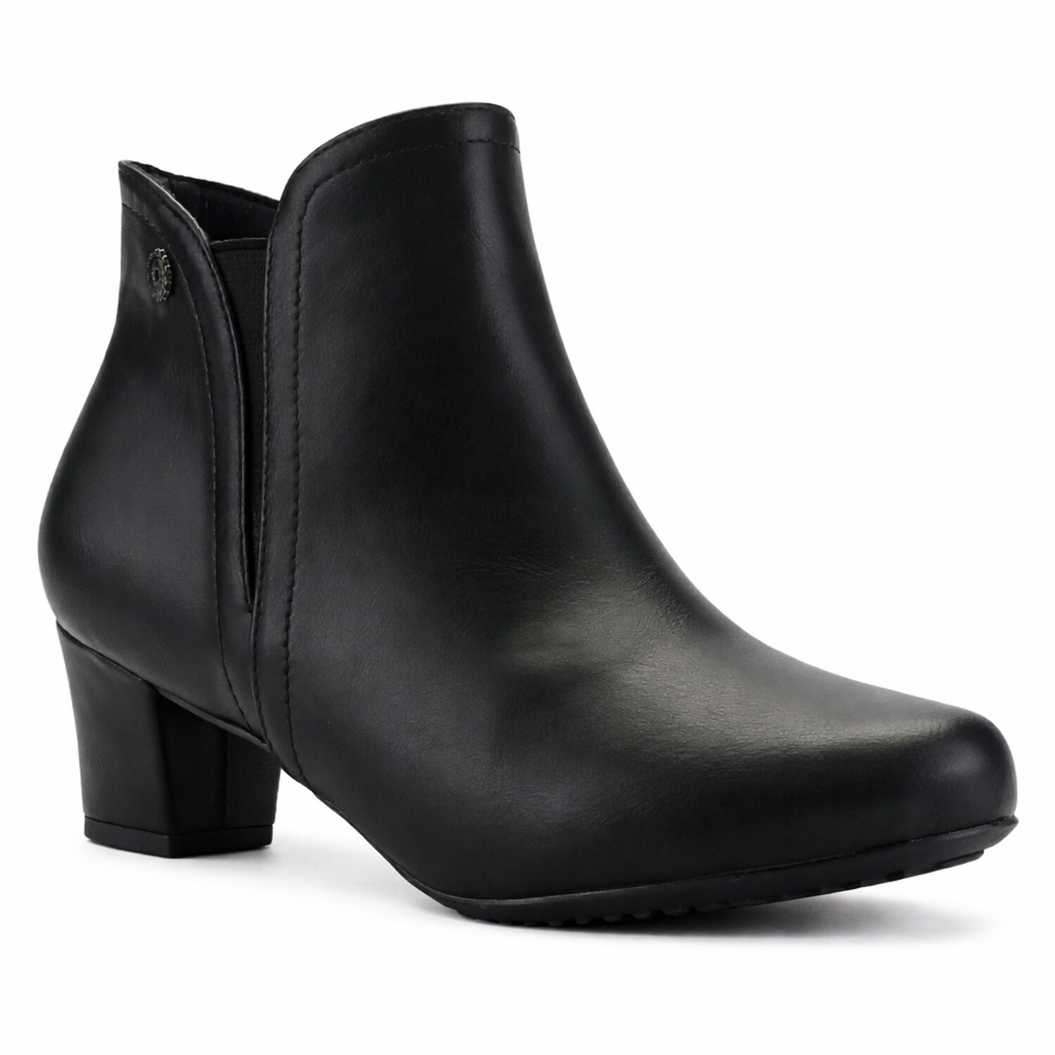 Botin Negro Mujer Casual Chalada Flexib image number 2.0