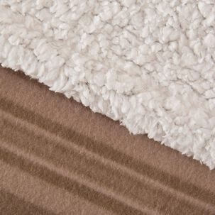 Frazada Polar-sherpa Estampada 2 Plazas Jujuy