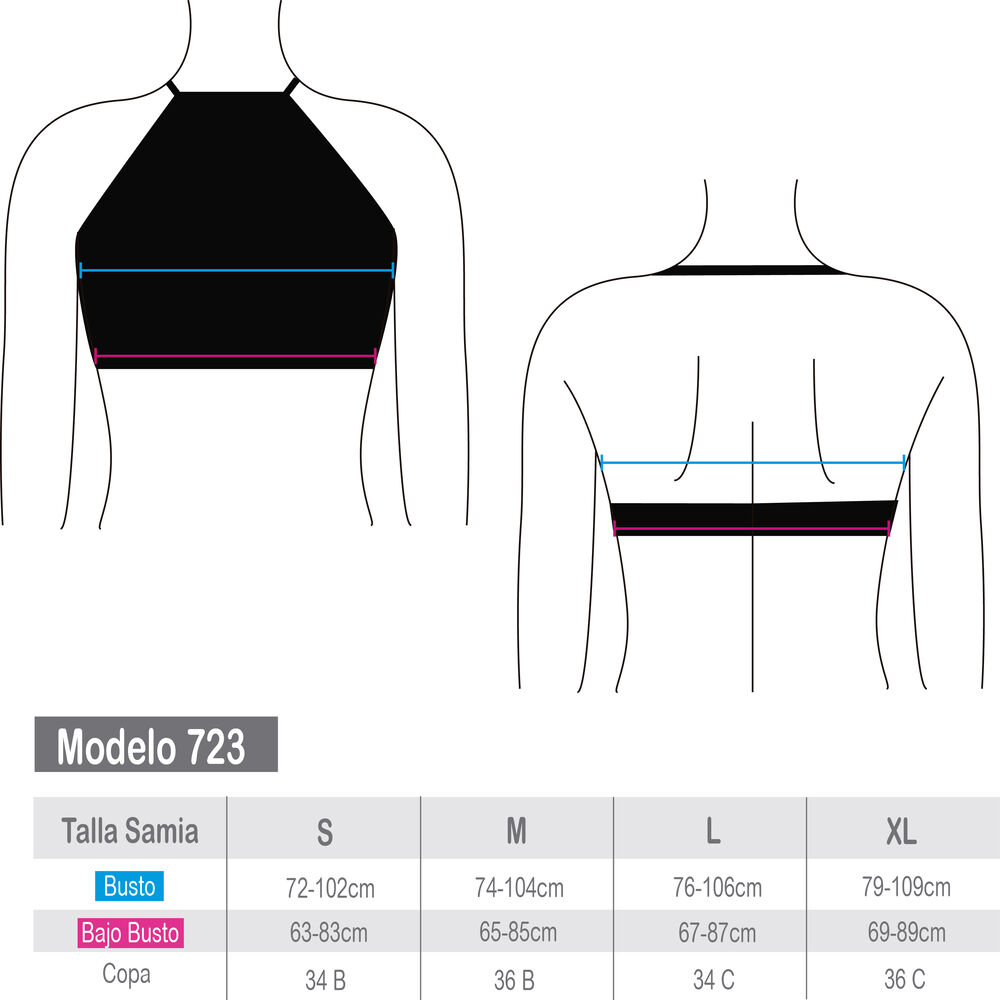 Bikini Con Transparencia Rosado image number 2.0