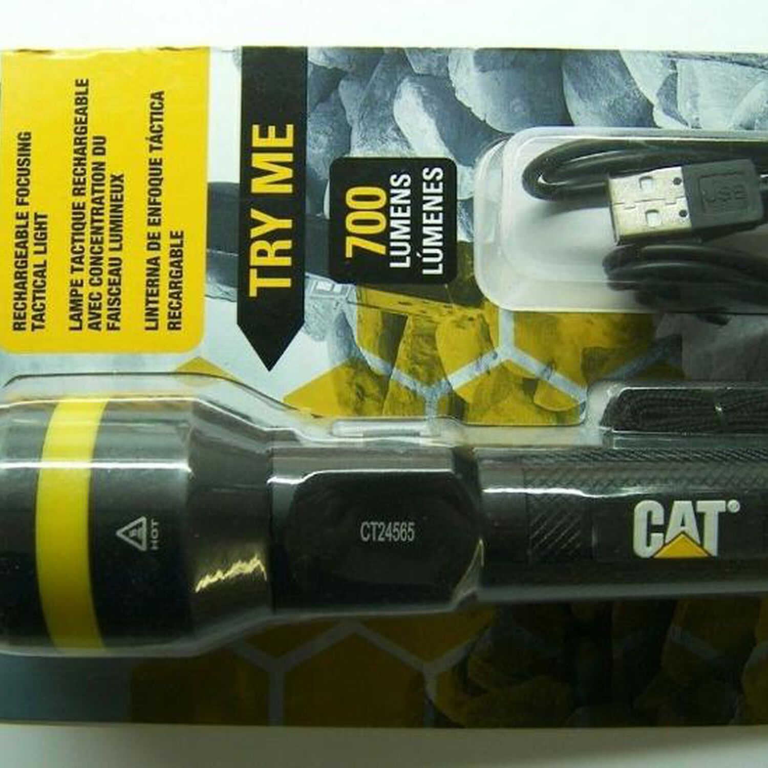 Linterna Led Recargable Cat Ct24565 Lumenes 700 image number 4.0