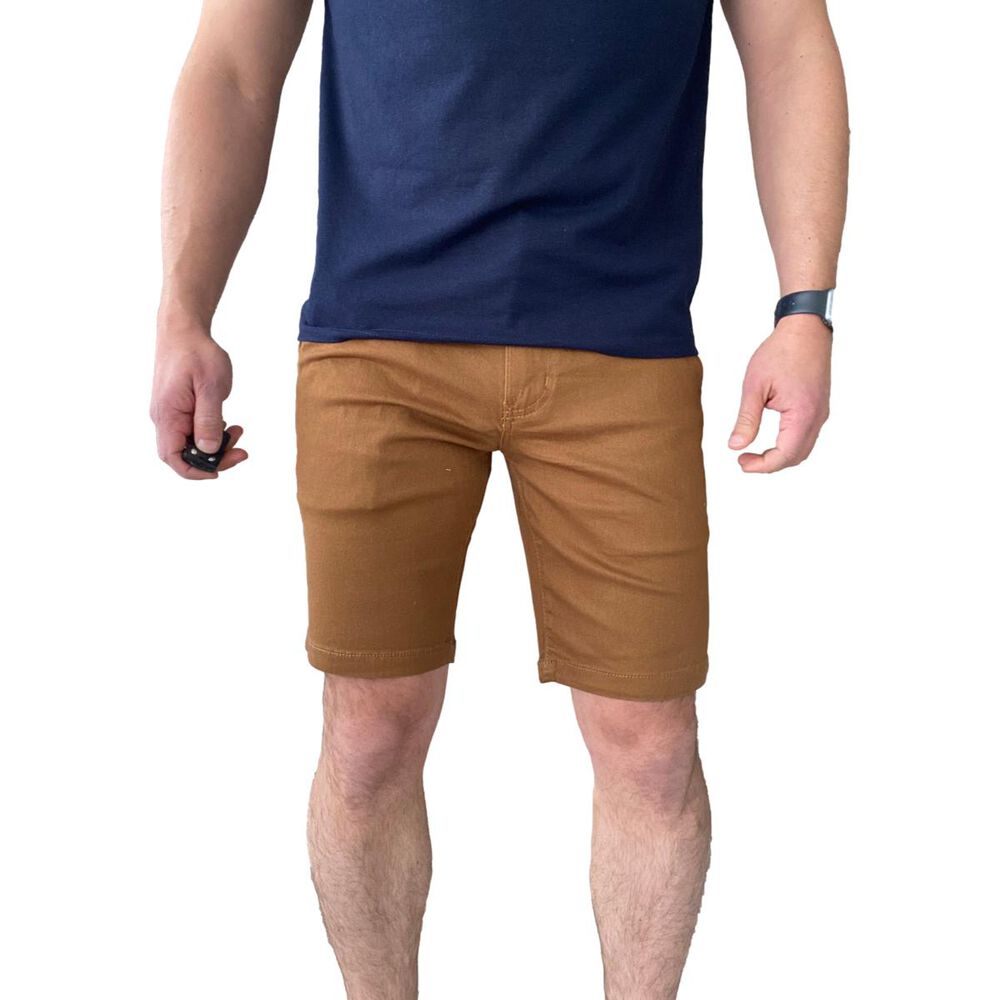 Bermuda Short Tela Elasticada Slim Fit image number 8.0