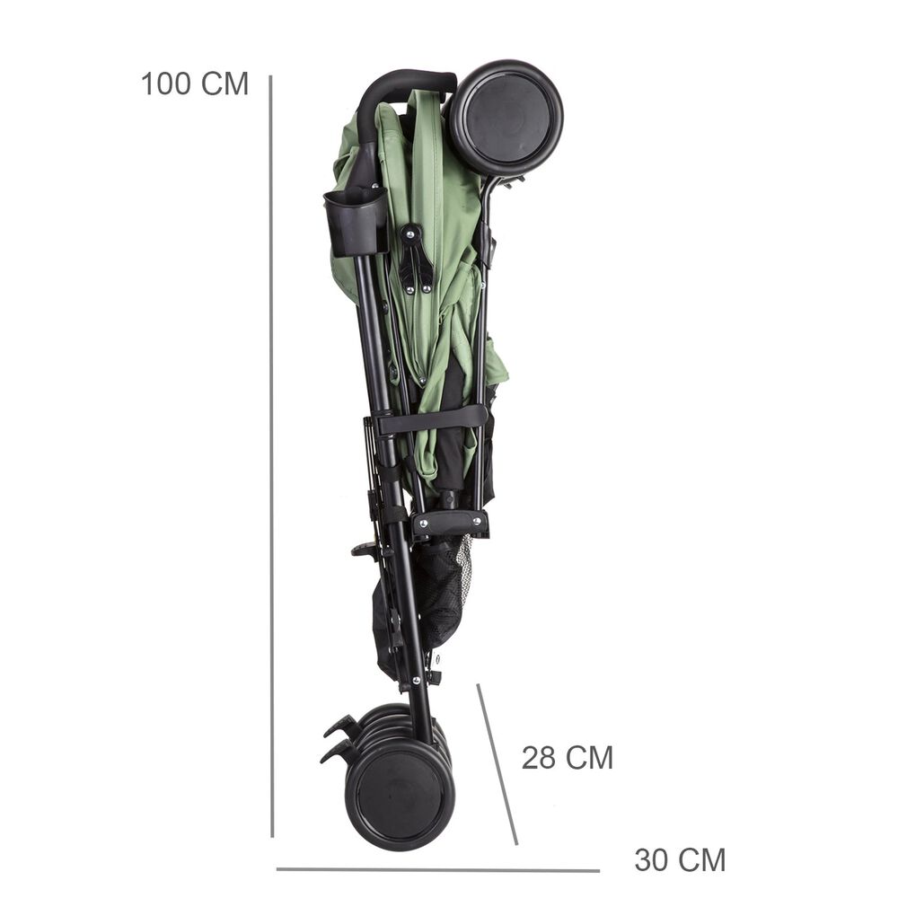 Coche Paragua Khronos Verde Bebesit image number 5.0