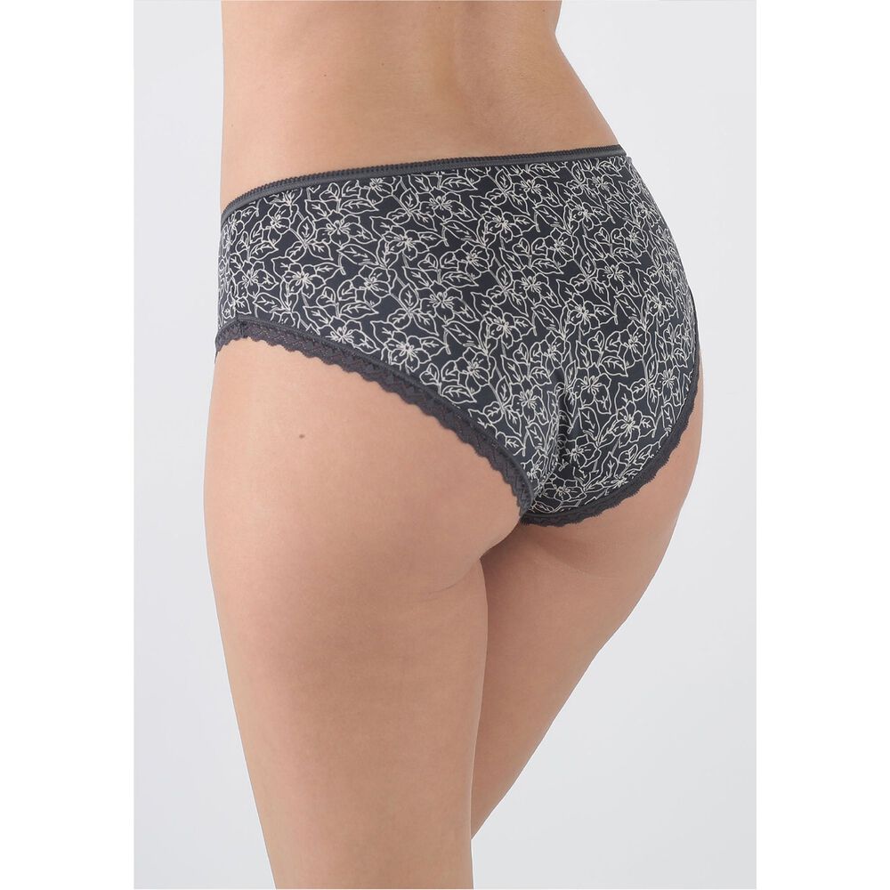 Pack 3x Pantaleta Microfibra P314.0015-gri2 Kayser image number 2.0