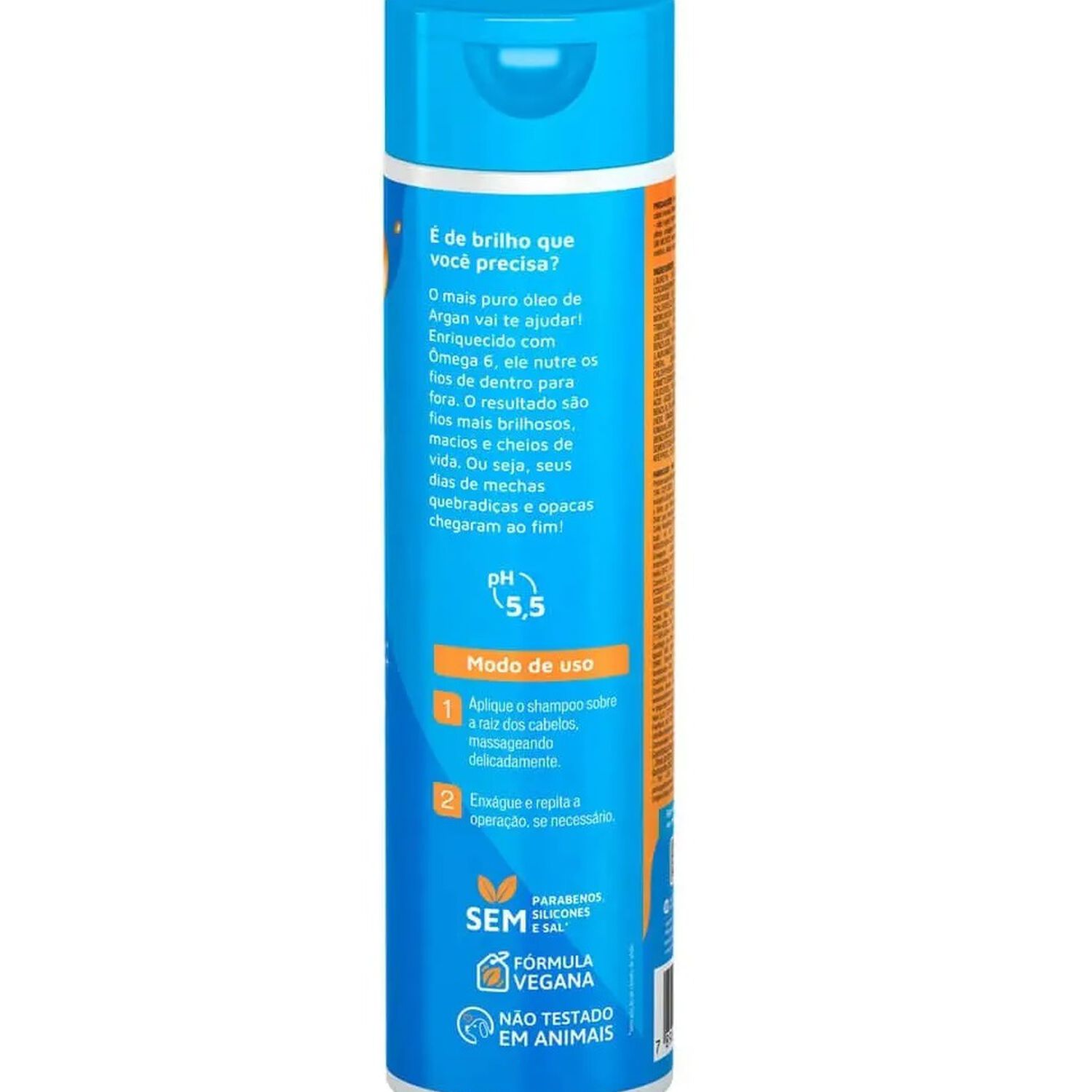 Shampoo Oleo De Argan 300ml Novex image number 1.0