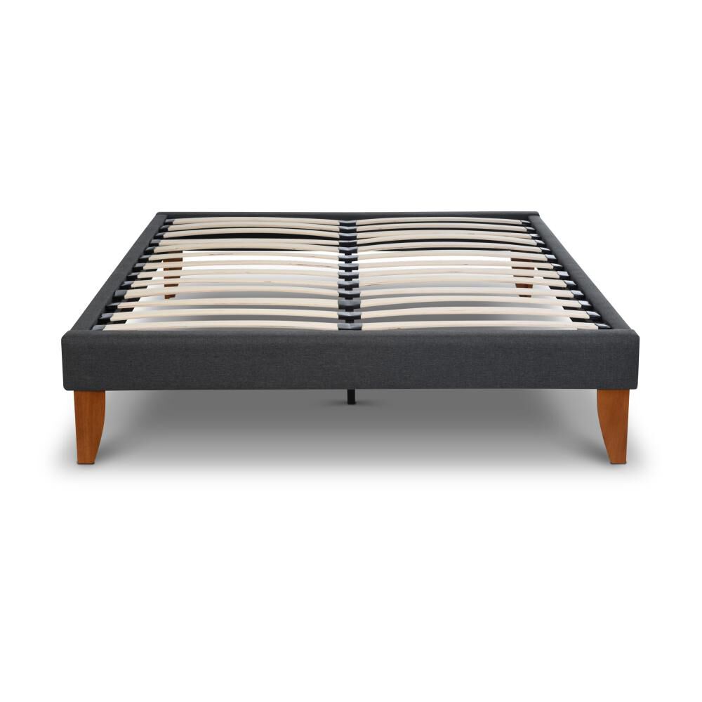 Cama Europea Cic New Ortopedic / 1.5 Plazas / Base Normal + Set De Maderas + Almohada image number 6.0