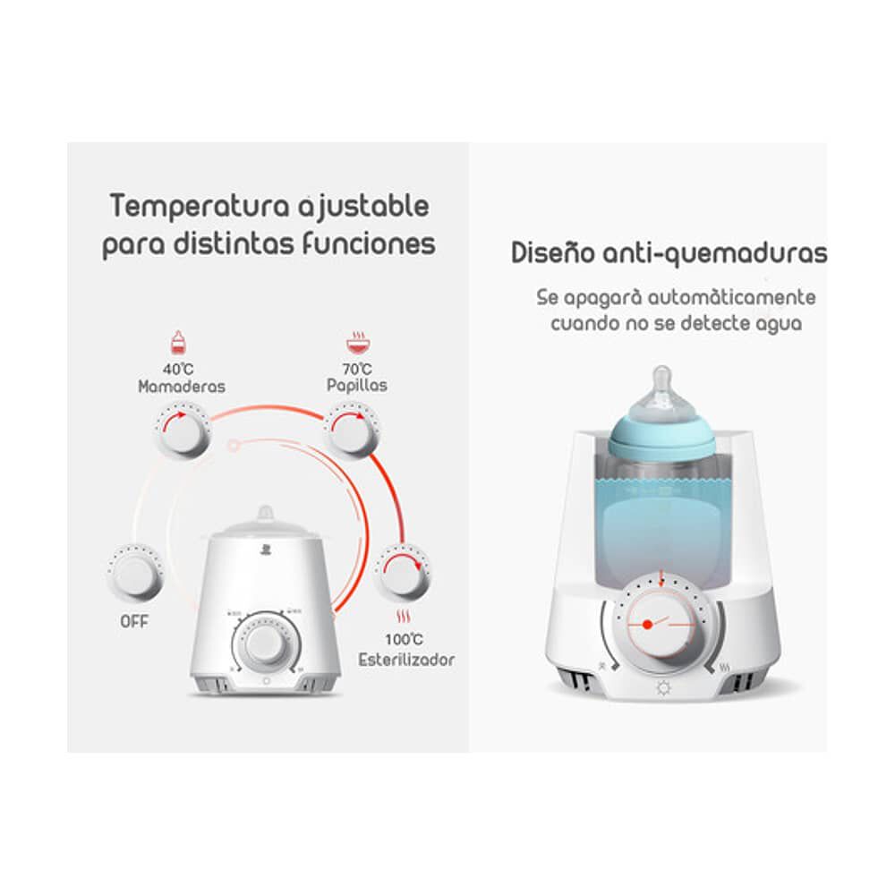 Calentador De Mamaderas 3 En 1 By Lubabycas image number 6.0