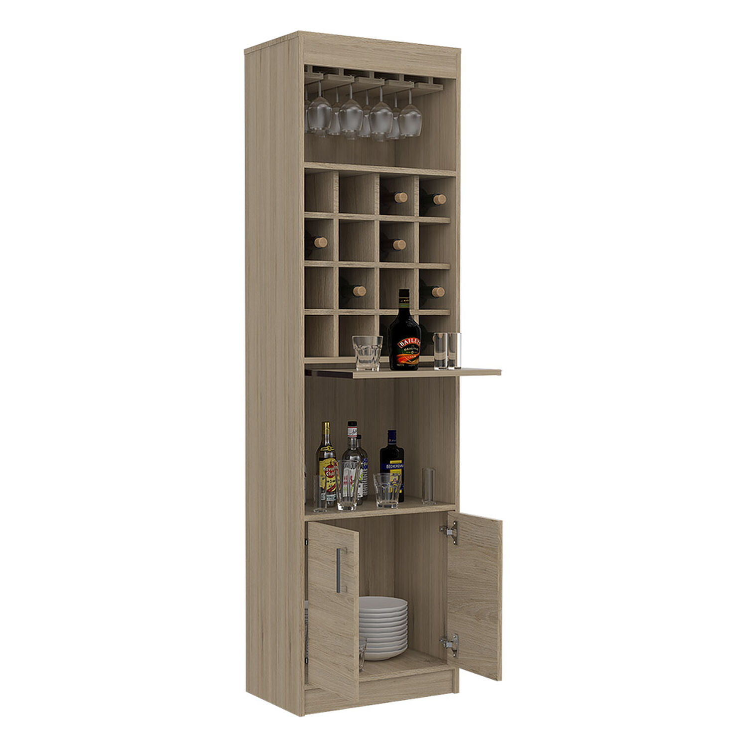 Combo Rack Extensible Casa Ideal Beijing + Bar Casa Ideal Kava image number 2.0