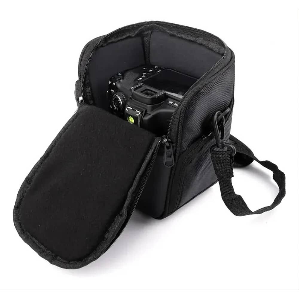 Bolso C&aacute;mara Fotogr&aacute;fica Y Lente Dslr Antigolpes Para Canon image number 2.0