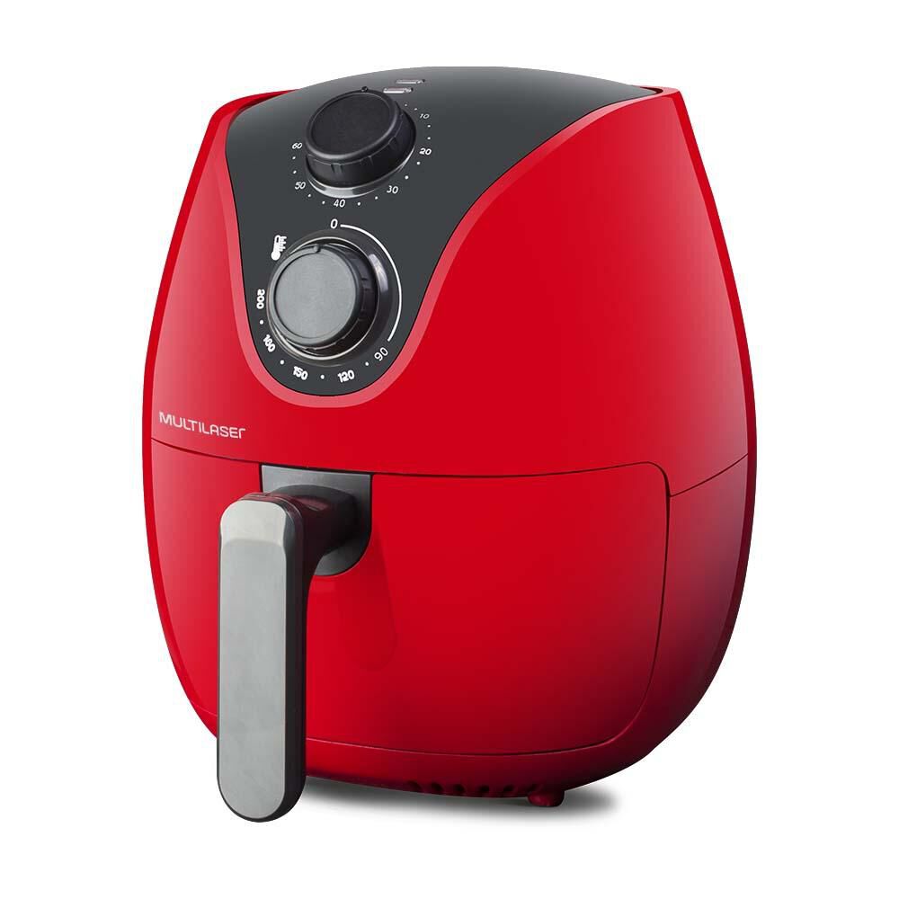 Air Fryer Multilaser 4 Litros Roja 1500w Ce084 image number 3.0