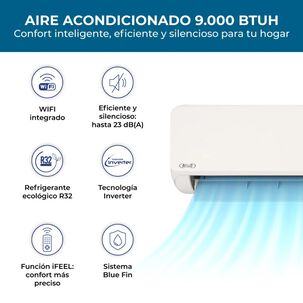 Aire Acondicionado De 18000 Btu Split Anwo Inveerter