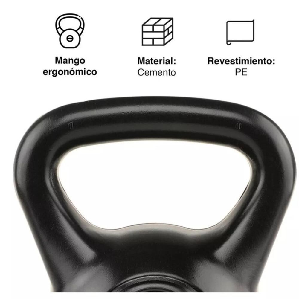 Pesa Rusa Kettlebell 6kg Para Entrenamiento Y Fitness image number 5.0