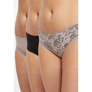 Pack 3x Pantaletas Algod&oacute;n P314.0024-caf2 Kayser