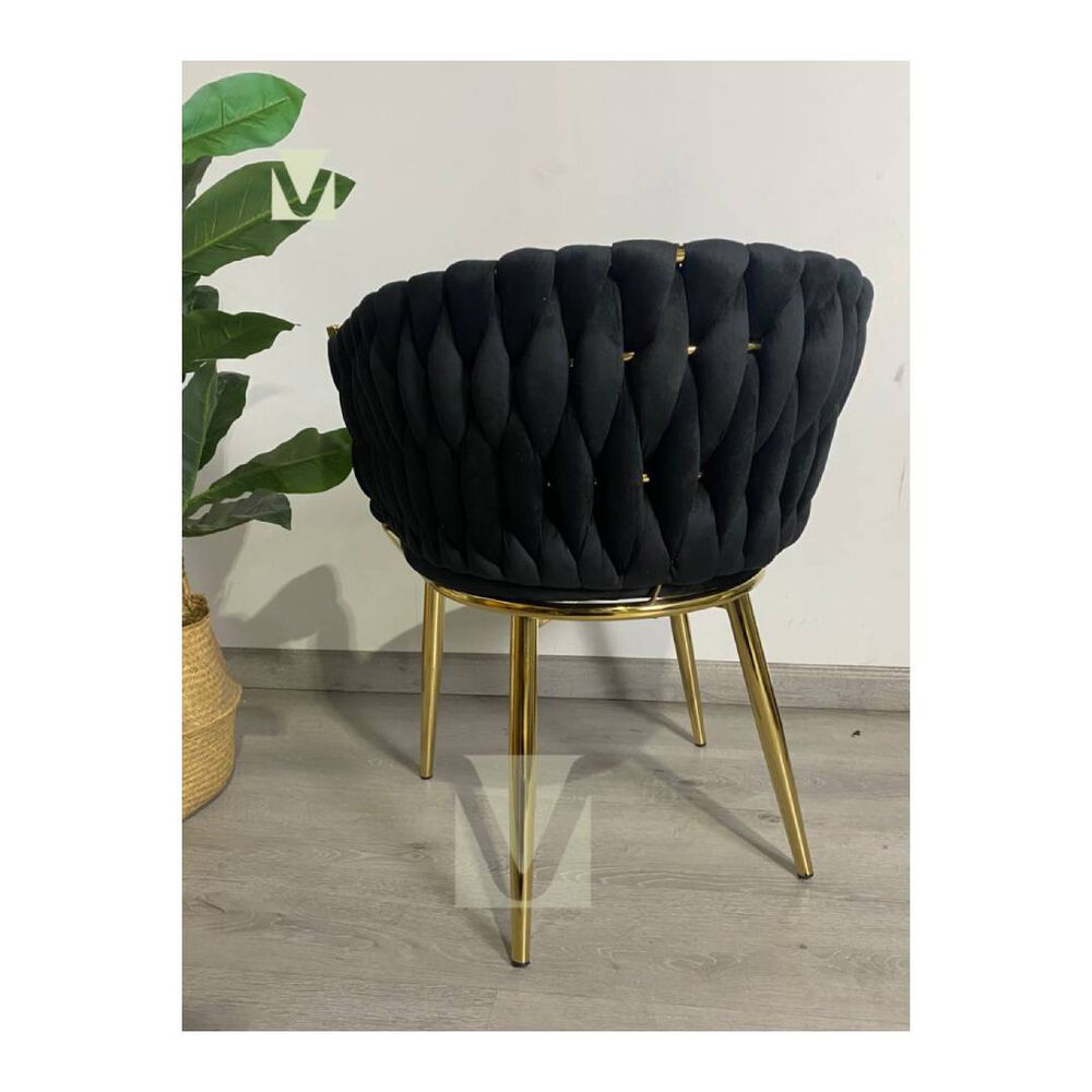 Pack 2 Sitiales Royal Queen Velvet Gold image number 2.0