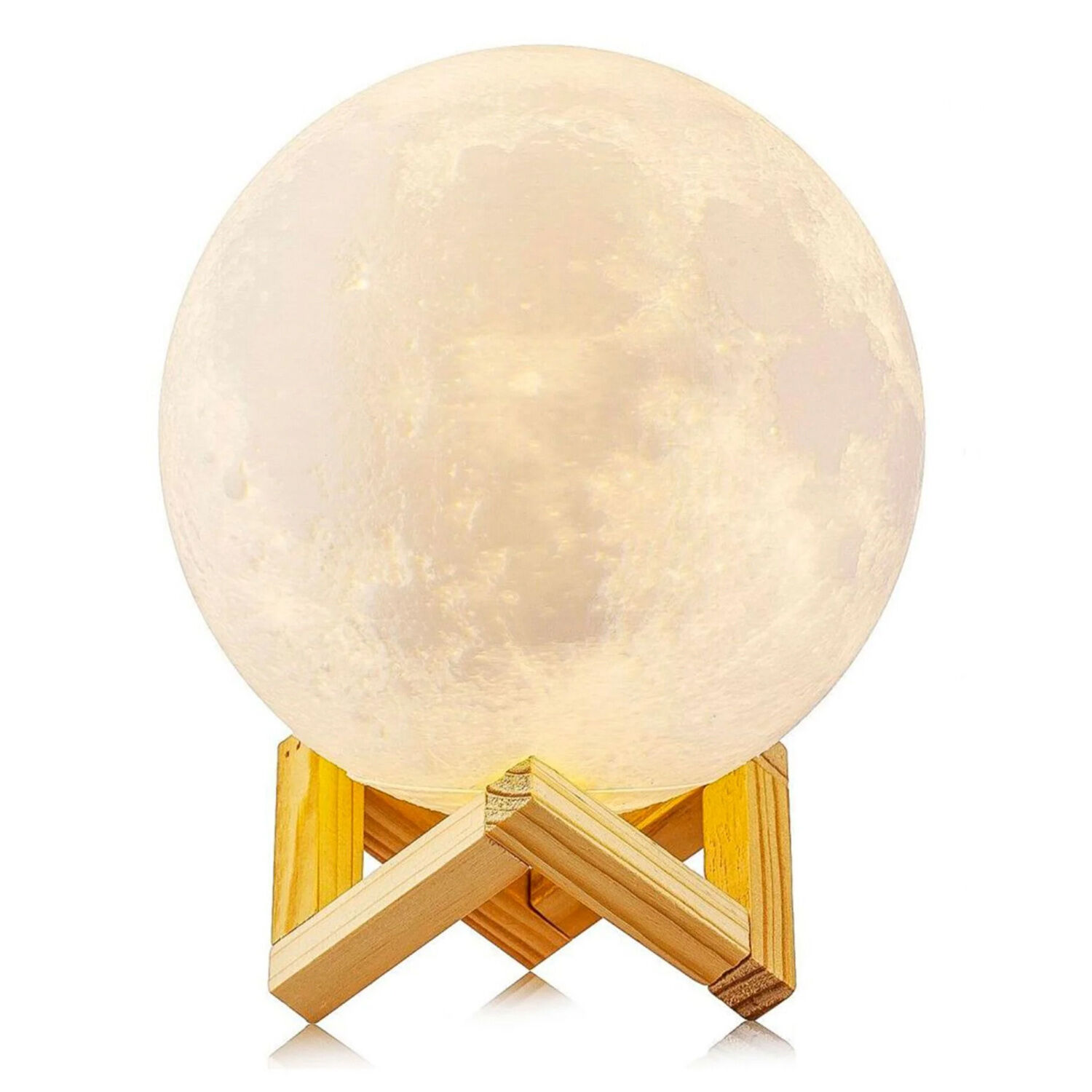 L&aacute;mpara Luna Relieve Con 7 Colores Recargable - Ps image number 0.0