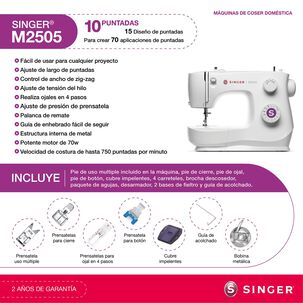 Máquina De Coser Singer M2505