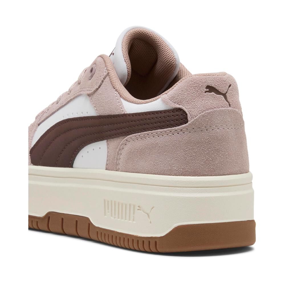 Zapatilla Urbana Mujer Puma Rebound Femme Low Sd Rose Latte-chocolate Brown- White image number 2.0