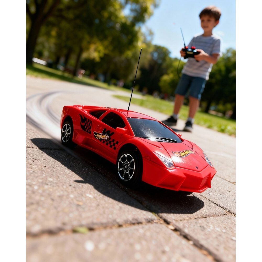 Auto A Control Remoto Hot Wheels Speed Sprint Con Luces image number 5.0