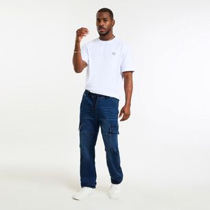 Jeans Tiro Medio Jogger Hombre Rolly Go