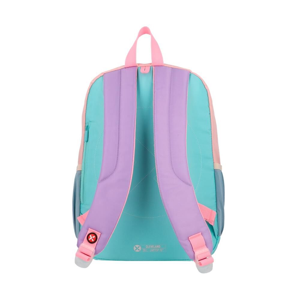 Mochila Notebook Xtrem Cleveland 6xt Morado/multicolor 15" image number 2.0