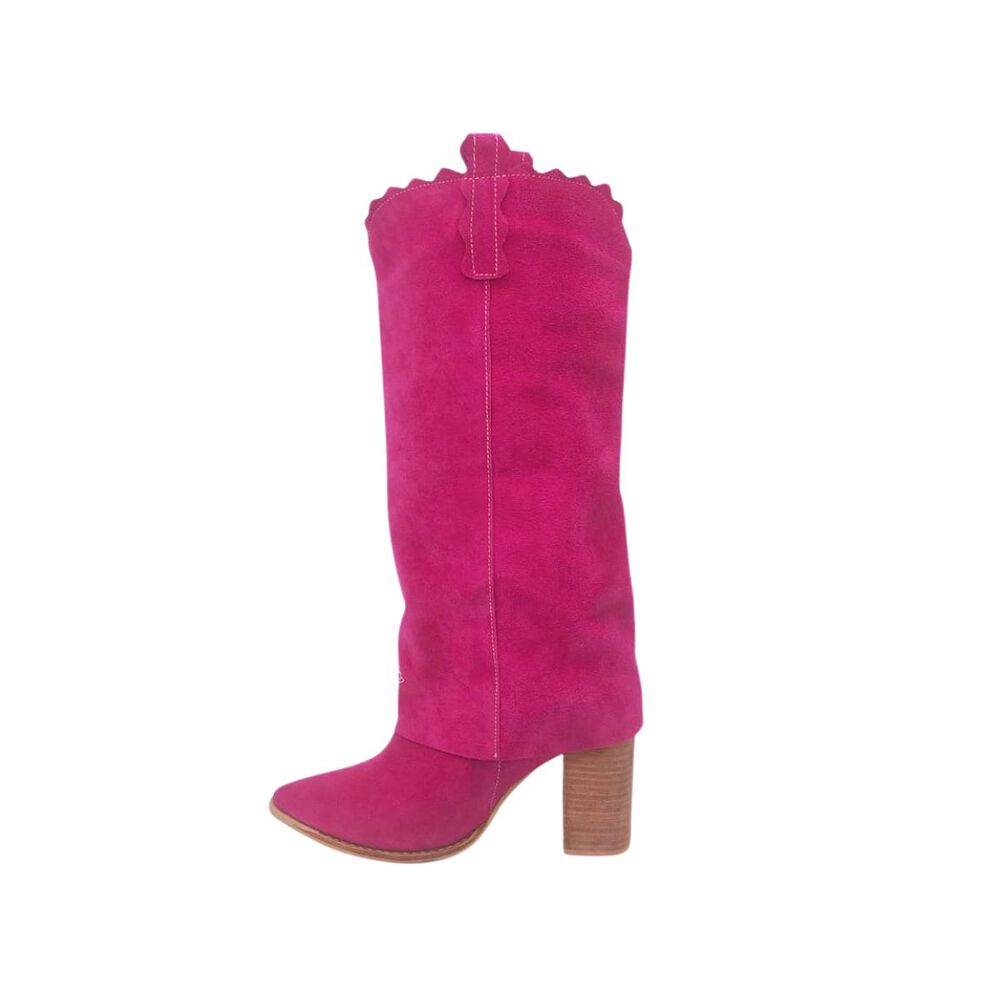 Bota Allyson Fucsia Pao Pecados image number 2.0