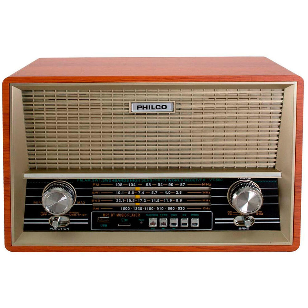 Radio Vt500 Vintage Bluetooth Usb Sd Tf image number 0.0