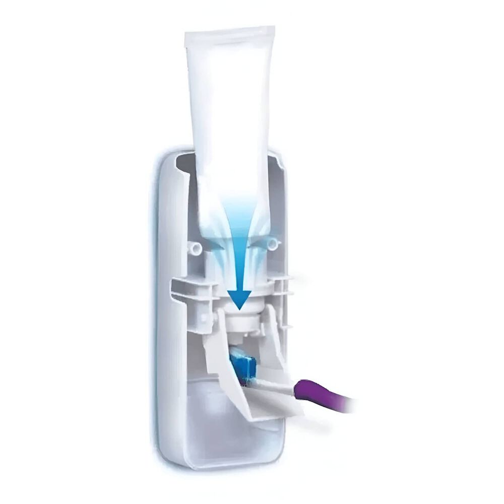 Dispensador Autom&aacute;tico De Pasta De Dientes Con Portacepillo image number 4.0