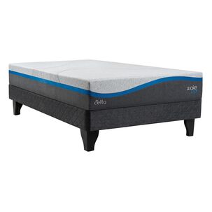 Cama Europea Celta Wake Up / 1.5 Plazas / Base Normal