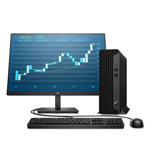 Kit Monitor + Pc Hp Prodesk 400 G9 Sff | Intel Core I5 13 Gen | 16gb Ram | 512gb Ssd | W11 | Reacondicionado Grado A