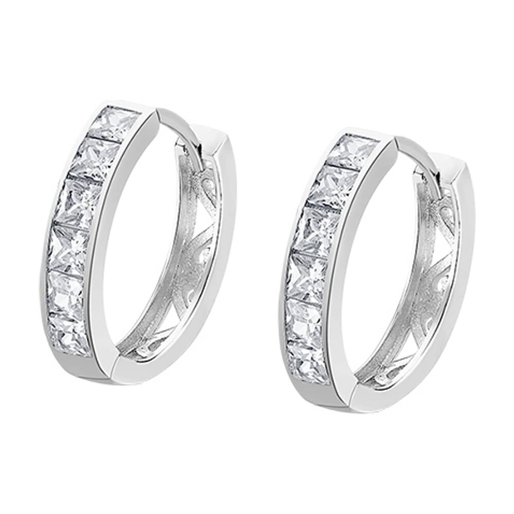 Aros Lp1936-4/1 Lotus Silver Mujer Hoops image number 0.0