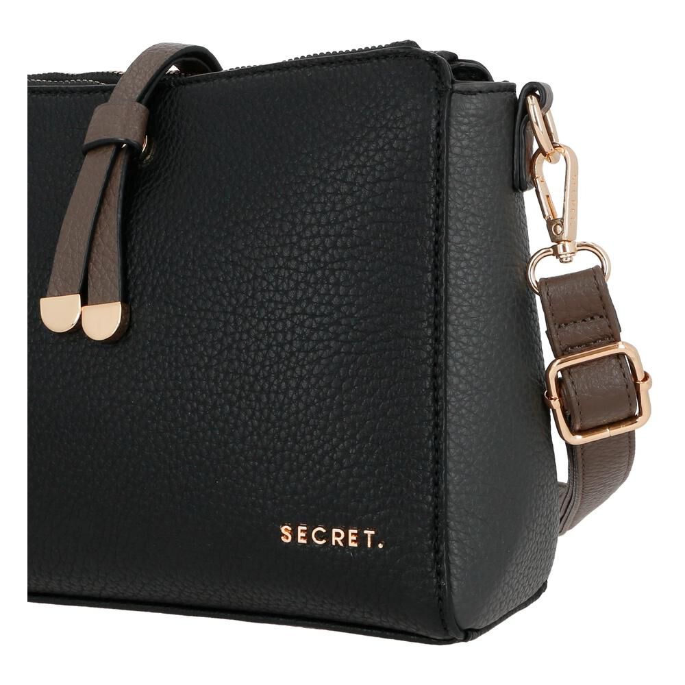 Bandolera Secret Sydney Sc6 M Negro image number 4.0