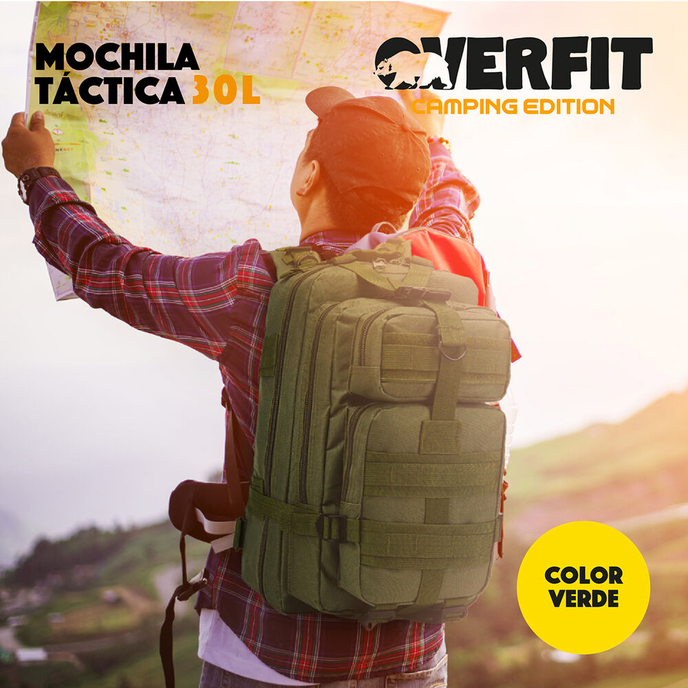 Mochila De Táctica Militar 30l Overfit Trekking Edition image number 6.0