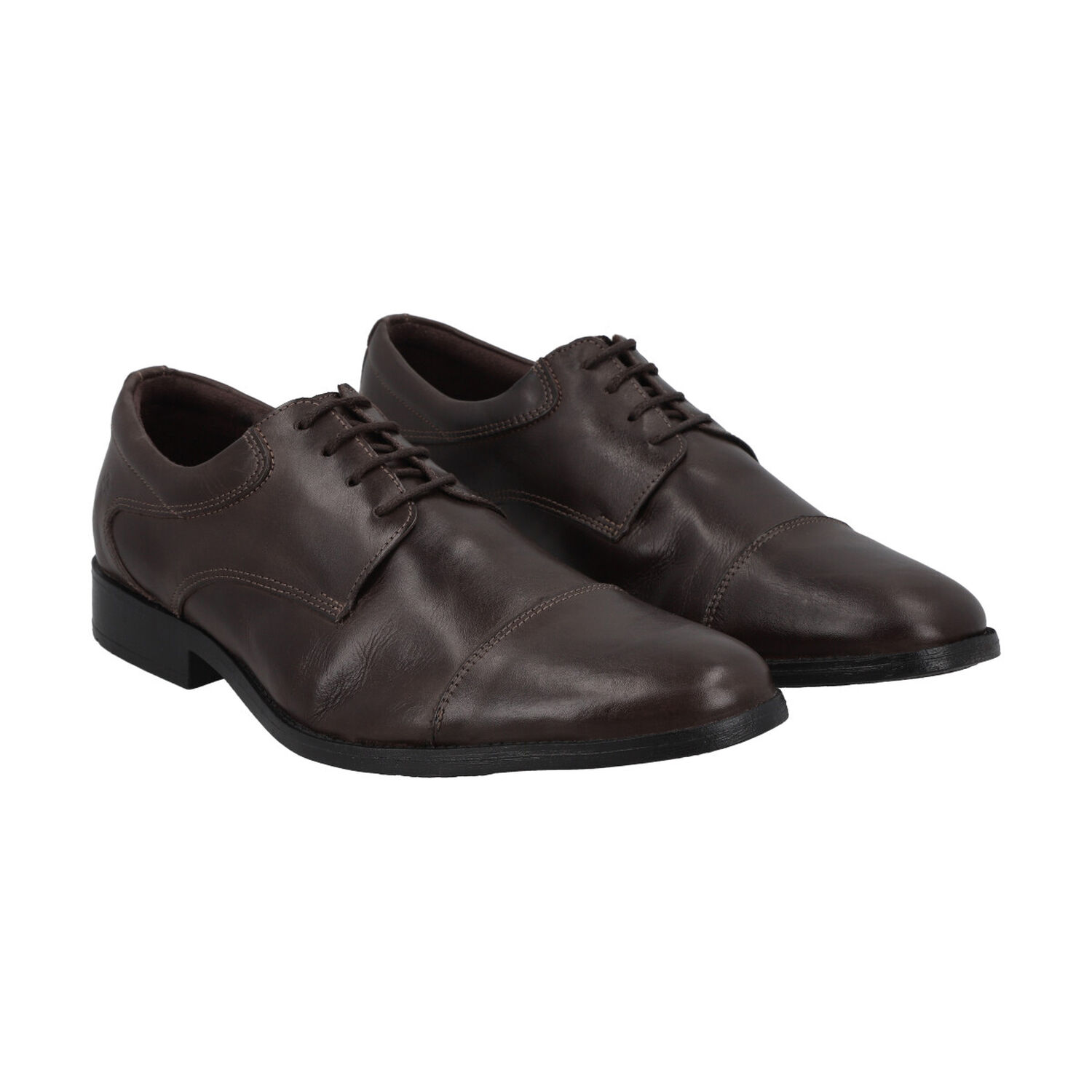 Zapato Formal Hombre Cuero Caf&eacute; 567 Perlatto image number 1.0