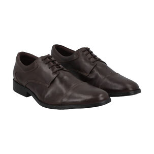 Zapato Formal Hombre Cuero Caf&eacute; 567 Perlatto