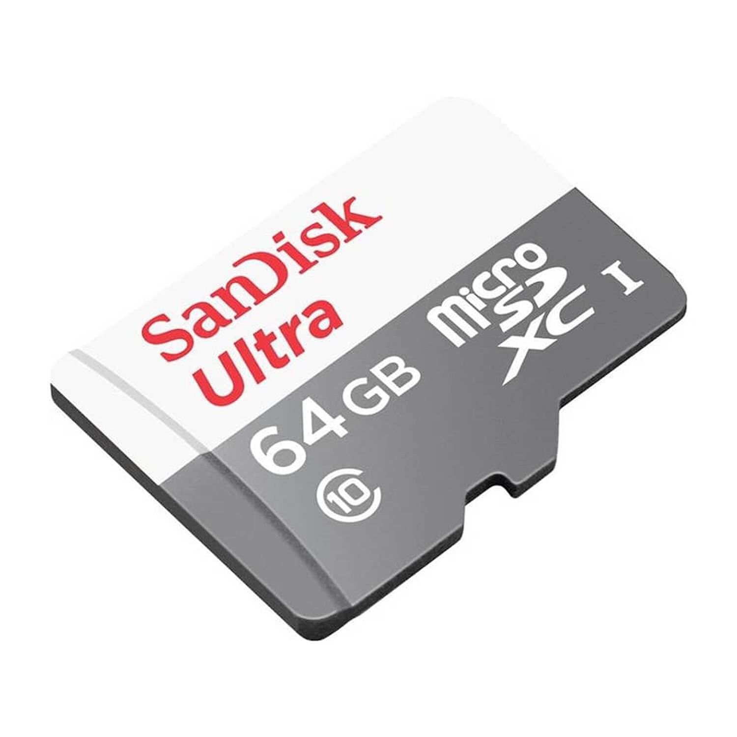 Memoria Micro Sd Sandisk Ultra 64gb Clase 10 + Adaptador image number 1.0