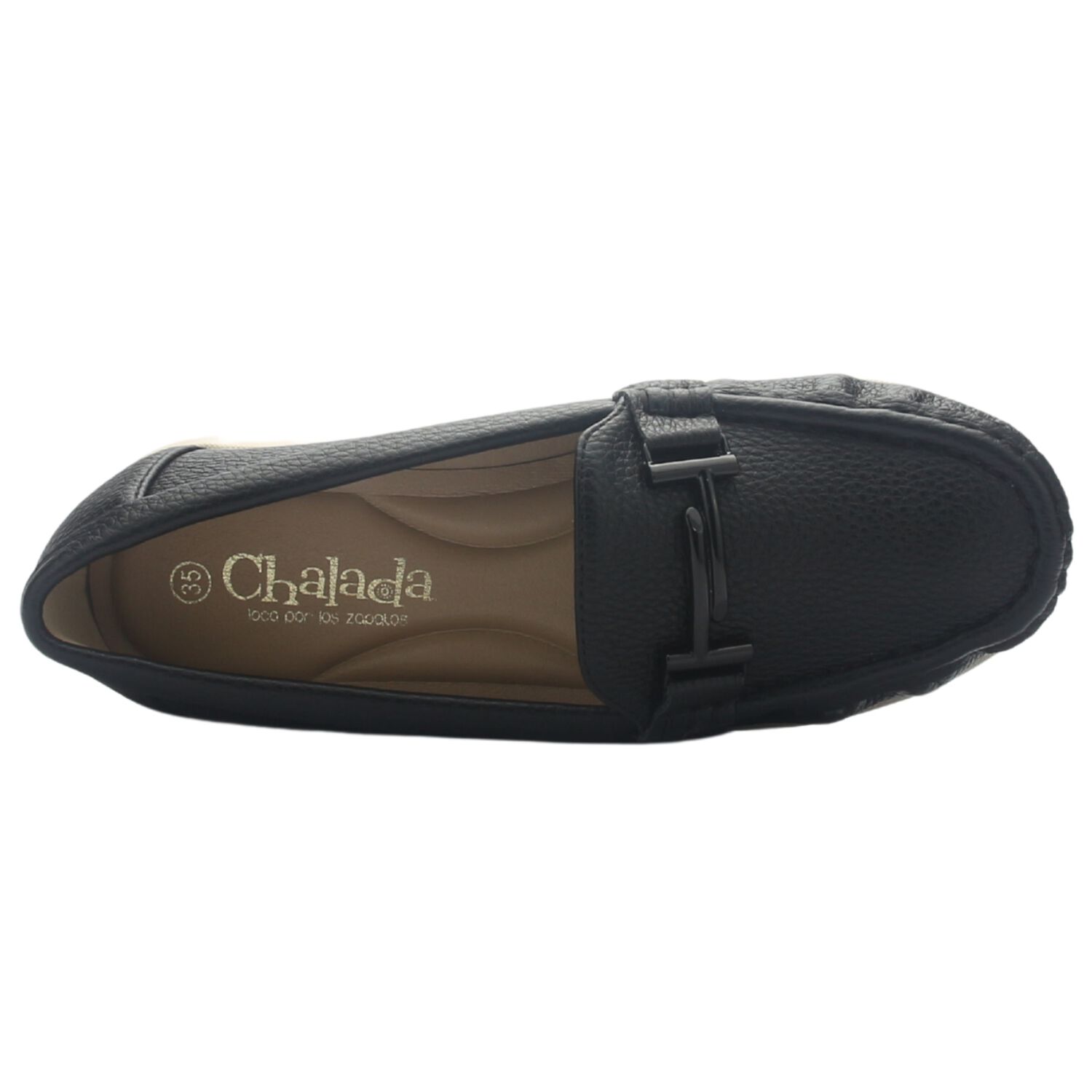 Mocasin De Mujer De Color Negro Casual Chalada Leve-1 image number 4.0