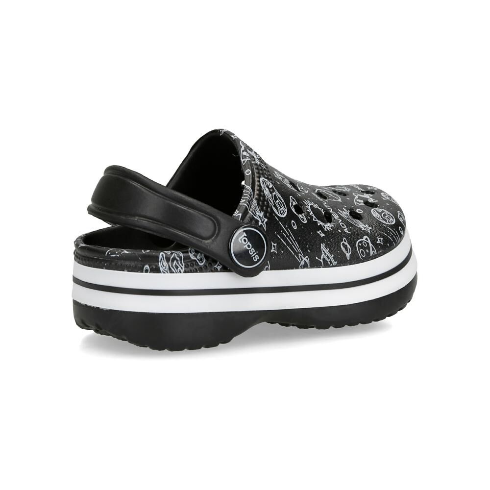 Sandalia Niño Topsis Black image number 3.0