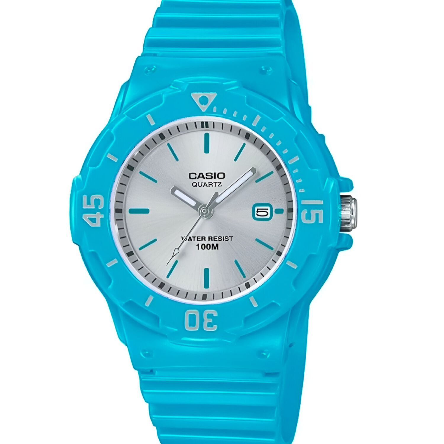 Reloj Casio De Ni&ntilde;a / Mujer Lrw-200h-2e3vdf Celeste image number 0.0