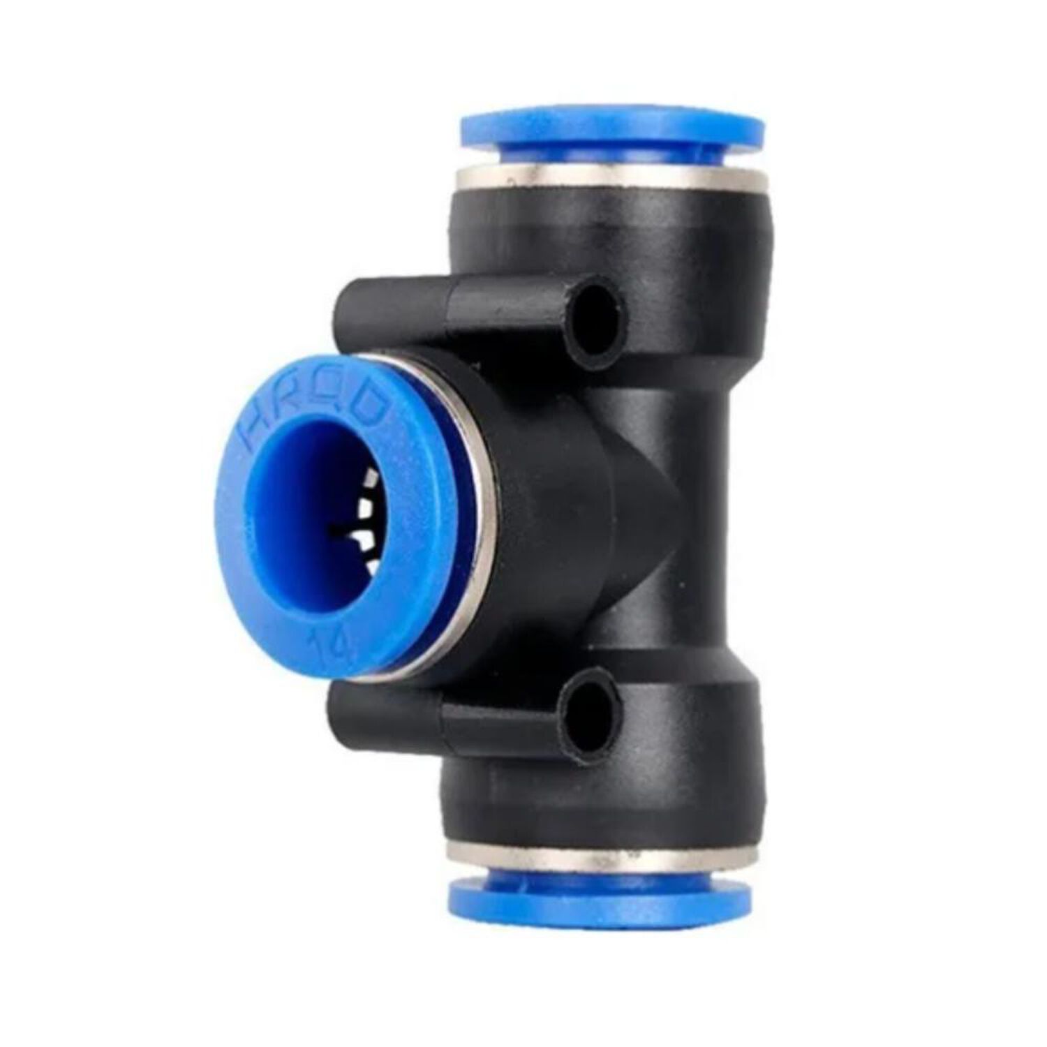 Conector Tee 8mm, Neumatico Bloqueo Antideslizante 3 Vias image number 2.0