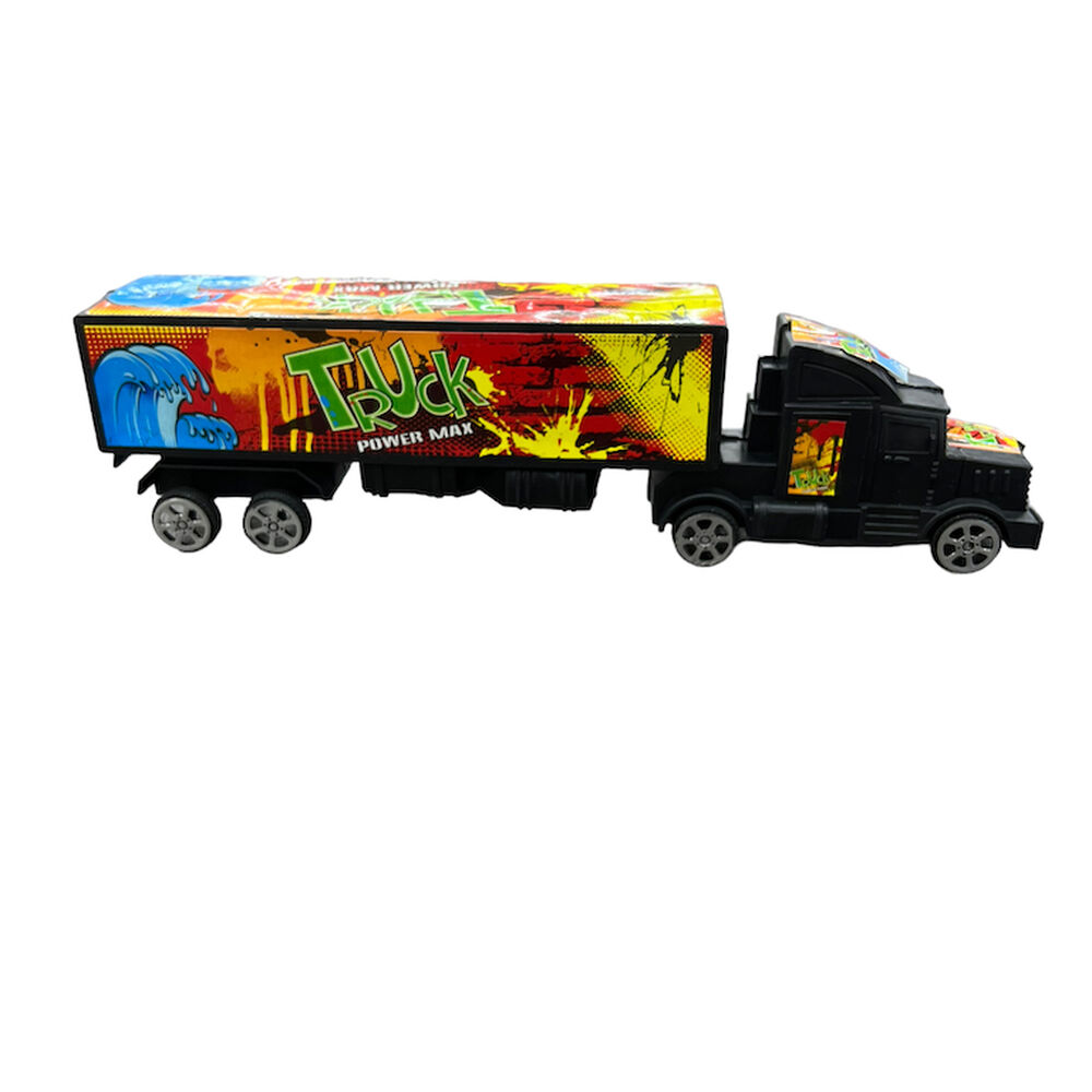 Juguete Camion Trailer Furgon Friccion image number 9.0