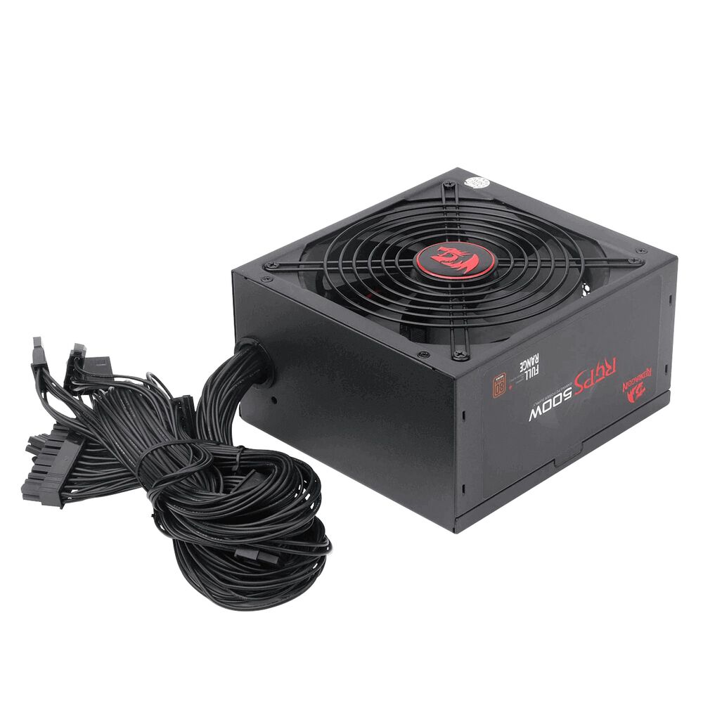 Fuente De Poder Gamer Redragon 500w 80 Plus Ultra Estable image number 3.0