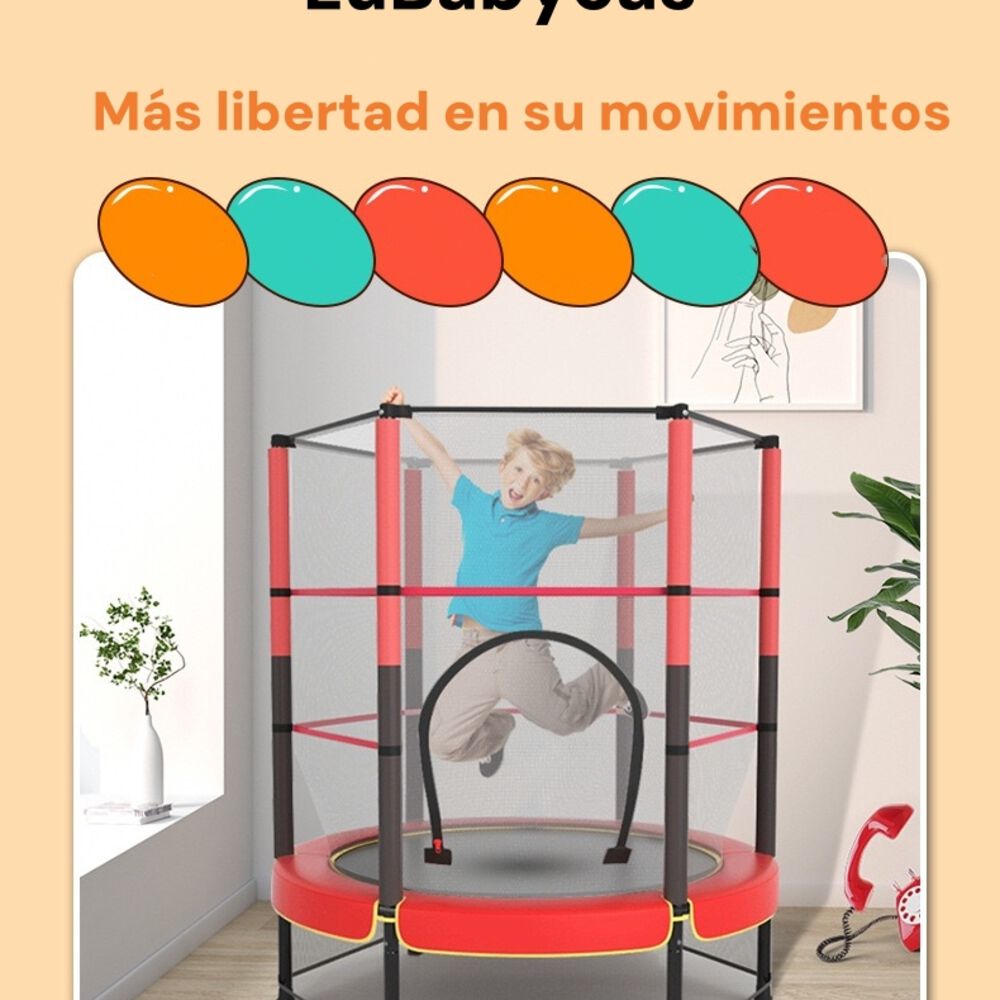 Cama Elástica Diseño Alto 140cm Ifree Lubabycas image number 6.0