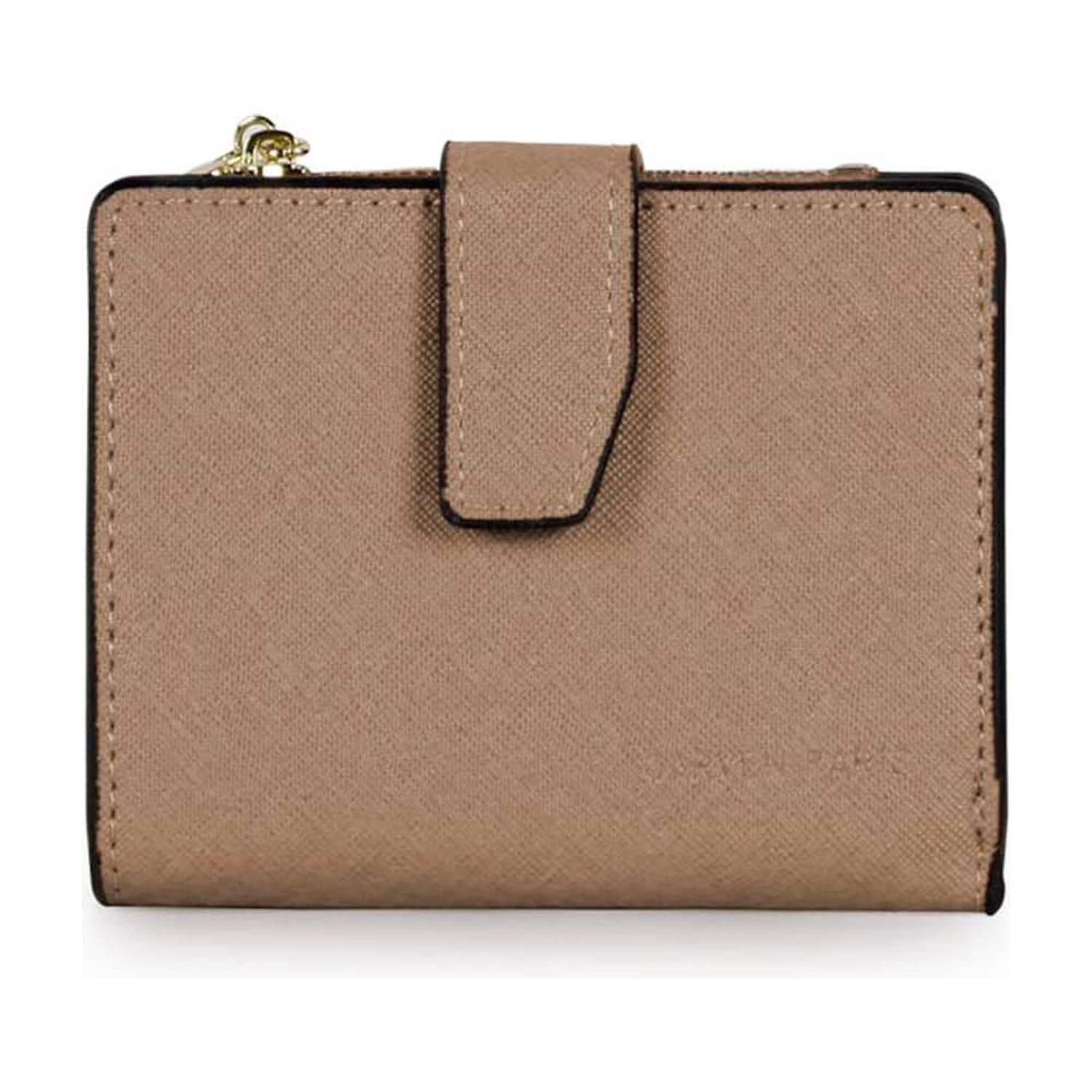 Billetera Mujer Briana Taupe Carven image number 4.0