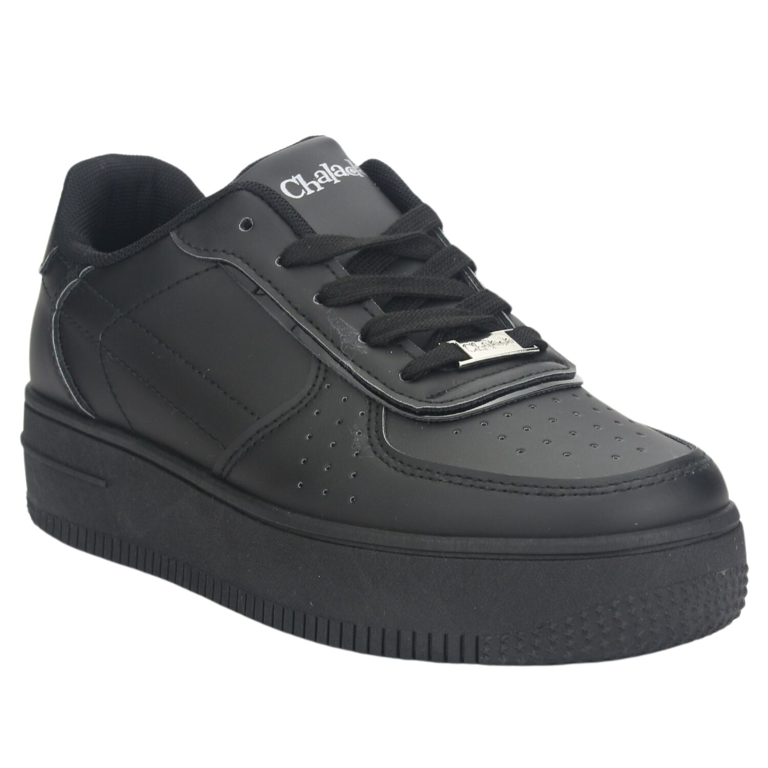 Zapatilla Chalada Mujer Joggo-7 Negro Urbano image number 2.0