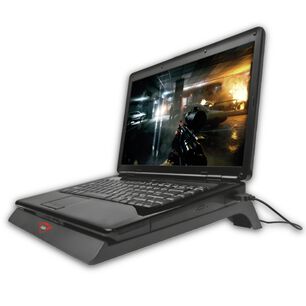 Ventilador Para Notebook Gamer Trust Kuzo Gxt 220 Iluminado