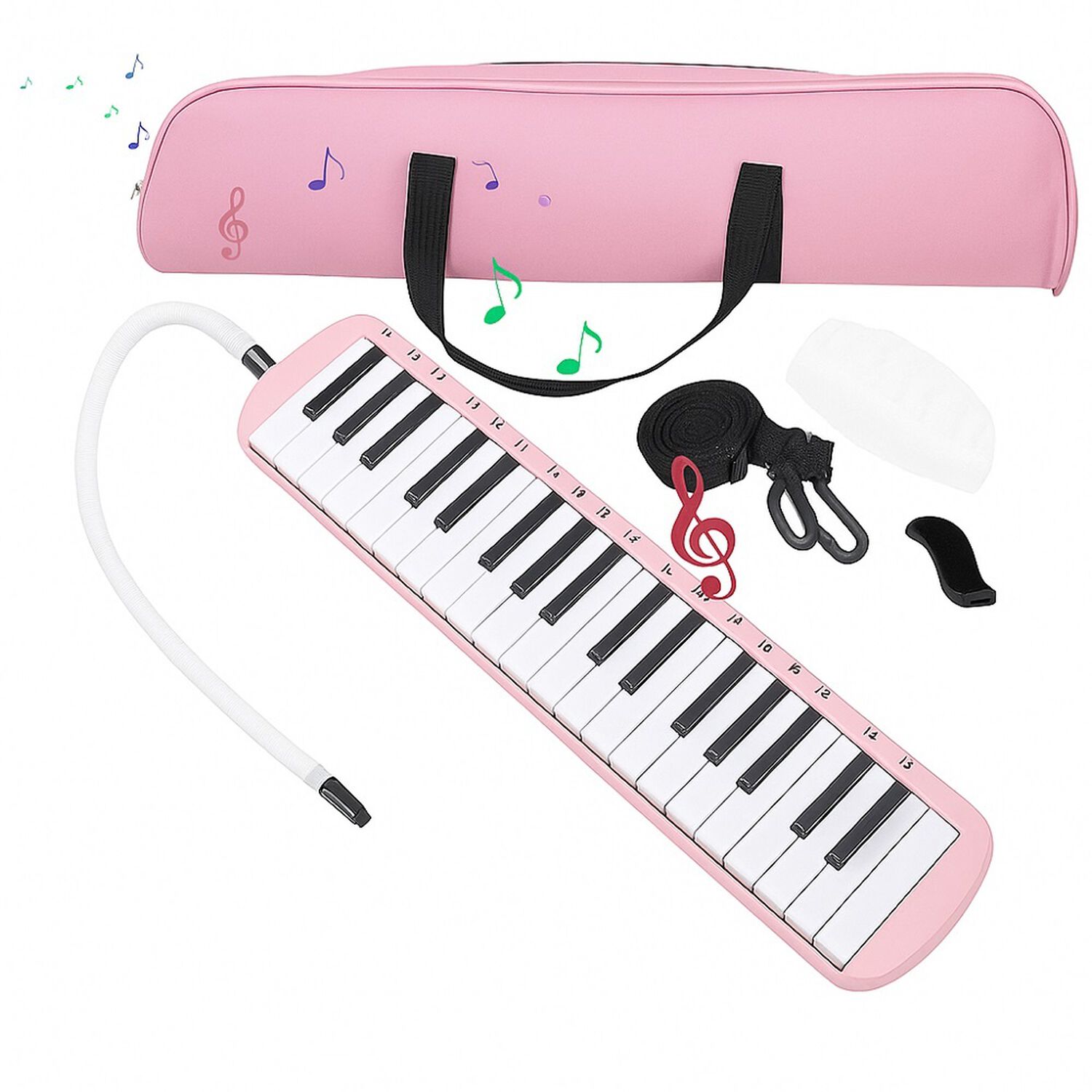 Mel&oacute;dica Piano 37 Notas Con Estuche Y Boquilla image number 6.0
