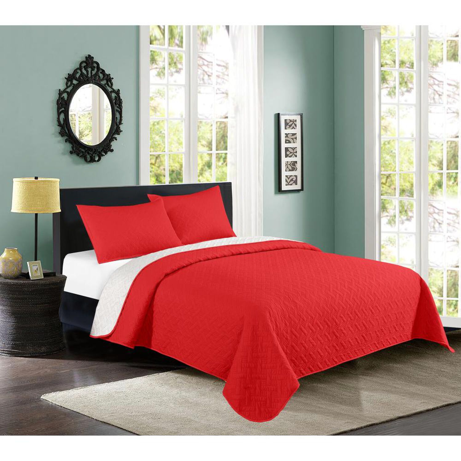 Quilt Illusions Bicolor / 1.5 Plazas image number 0.0