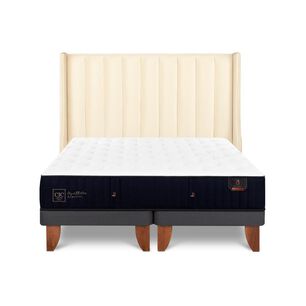 Cama Europea Cic Premium / King / Base Dividida + Respaldo