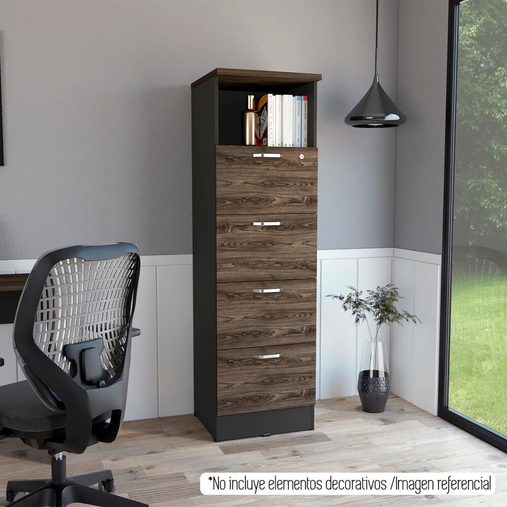 Repisa Tuhome Almacenamiento Home Office / 4 Cajón(es) image number 0.0
