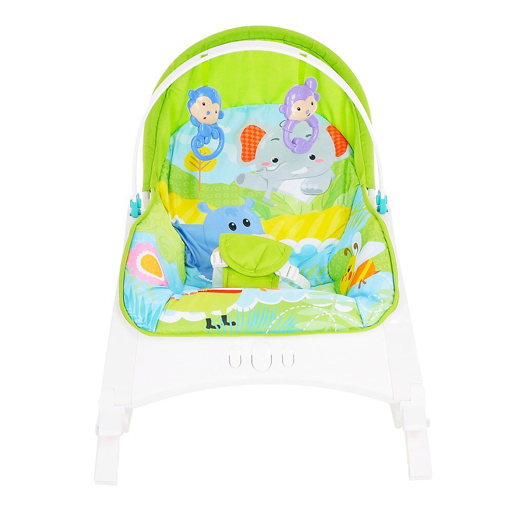 Silla Nido Mecedora Bebé Musical Vibratoria Plegable image number 4.0