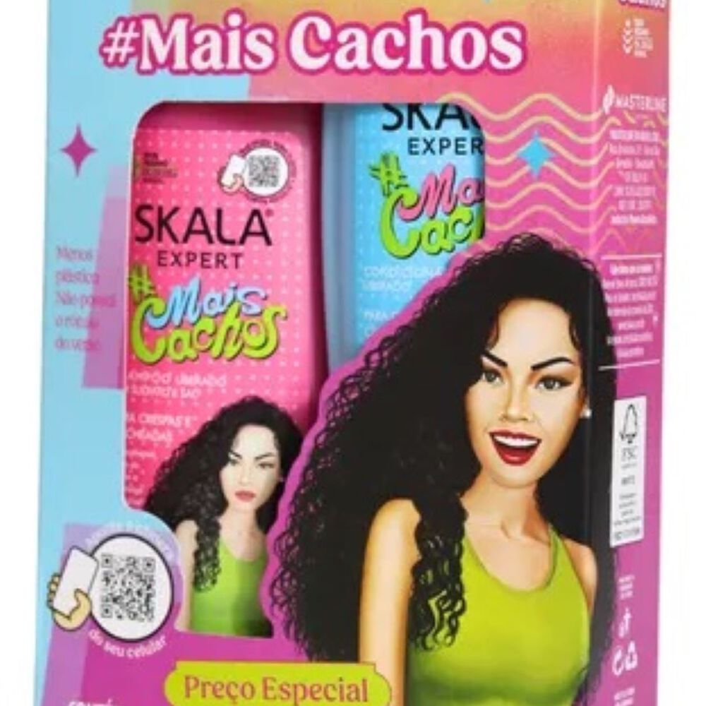 Kit Shampoo Y Acond Rizos Perfectos Mais Cachos Skala Expert 650ml image number 1.0